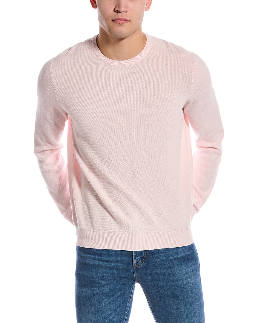 J.mclaughlin Solid Harpswell Sweater In Pink