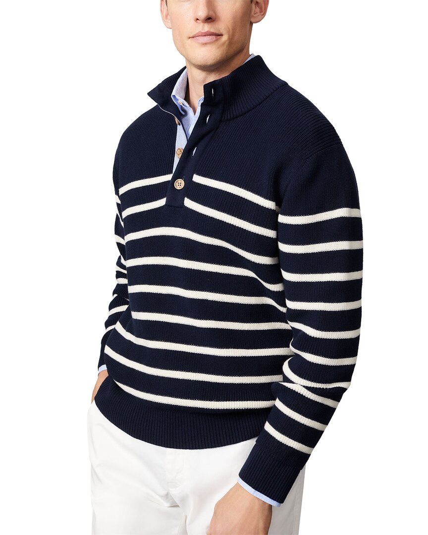 Shop J.mclaughlin Stripe Bastian Sweater