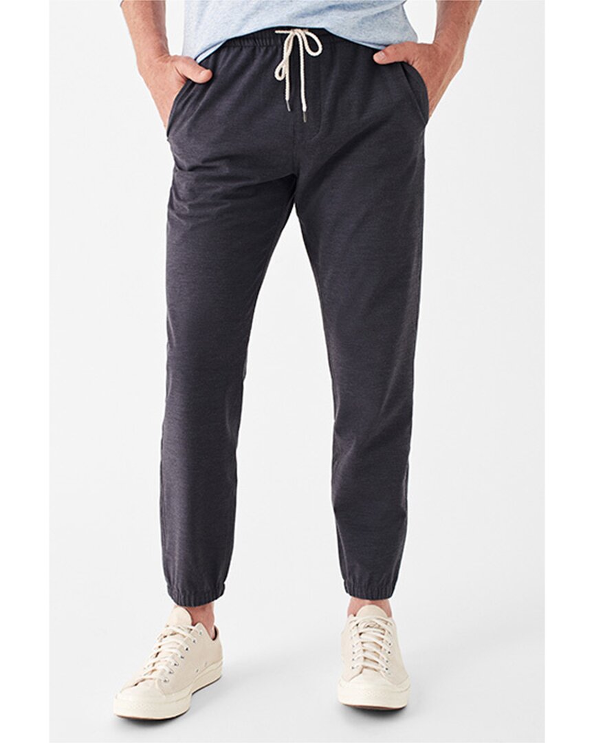Shop Faherty All Day Jogger Pant In Grey