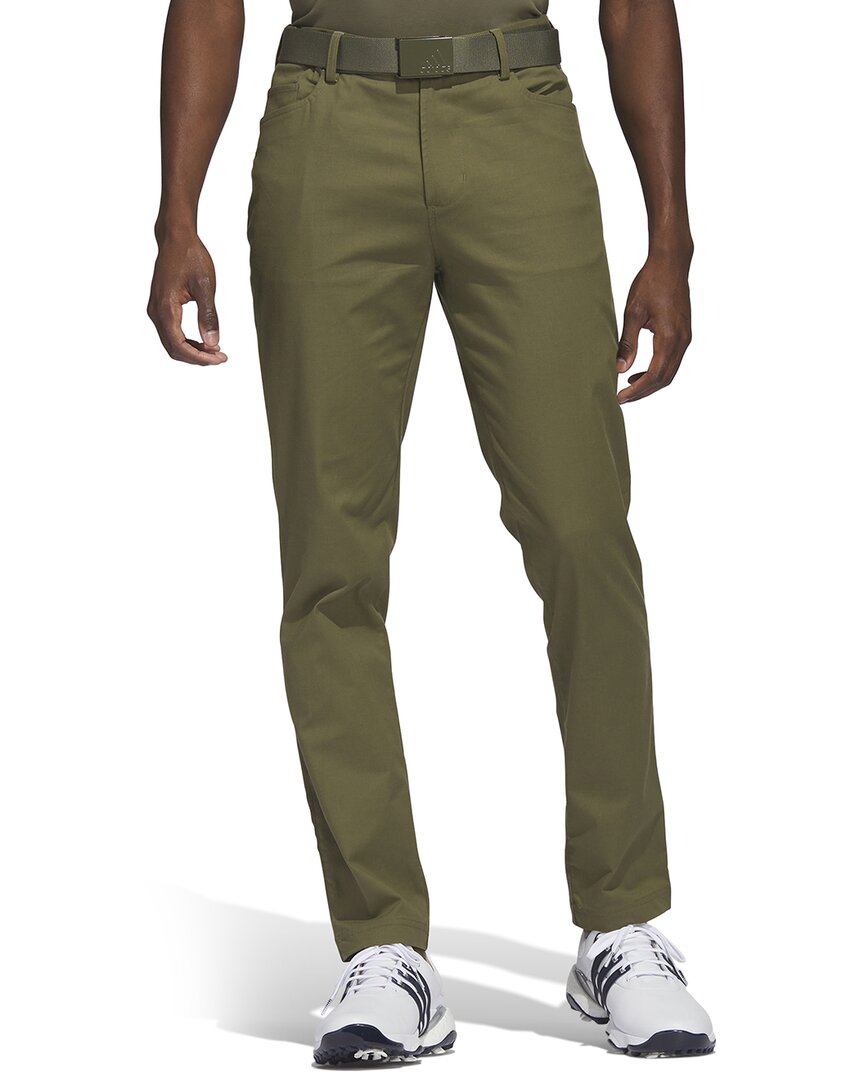Adidas Golf Go-to 5-pocket Pant In Green