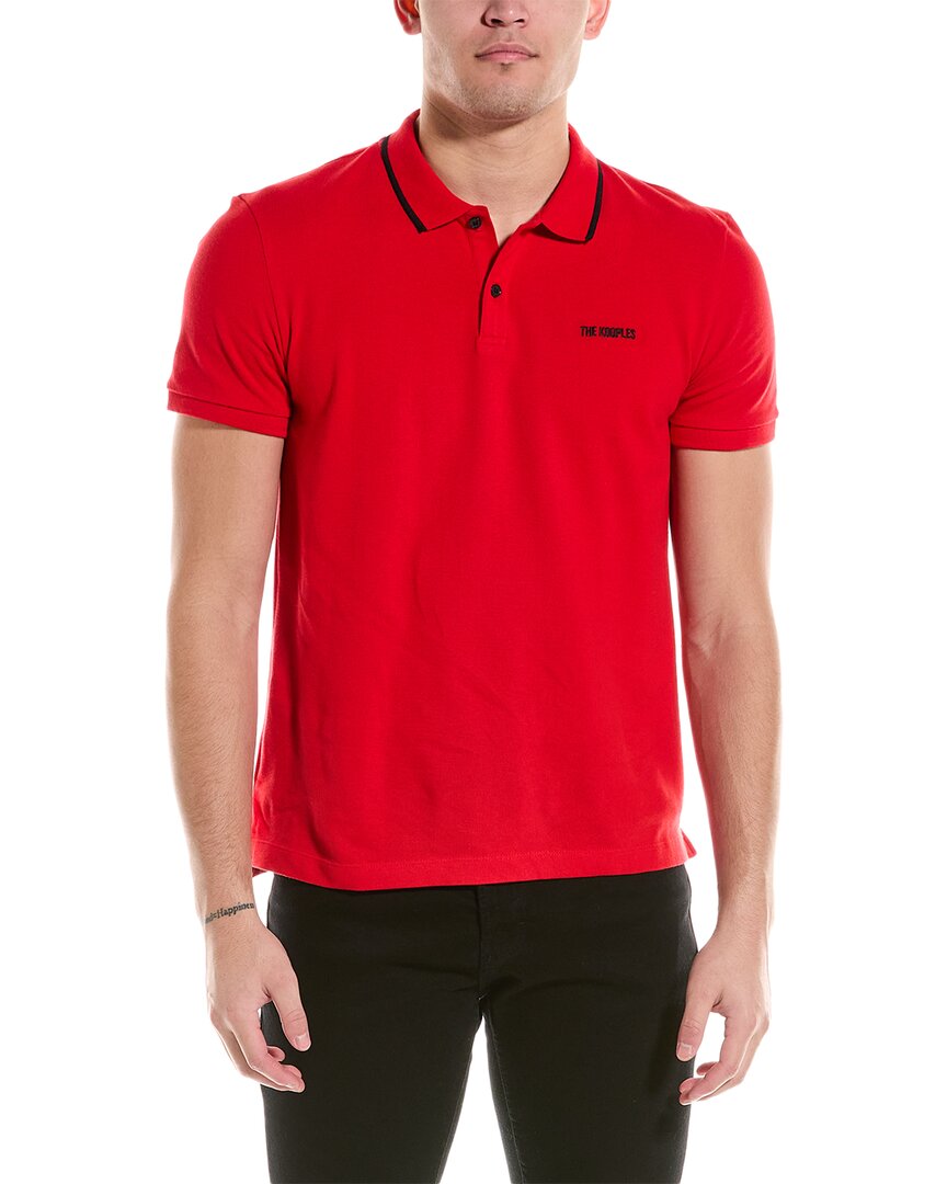 The Kooples Polo Shirt In Red