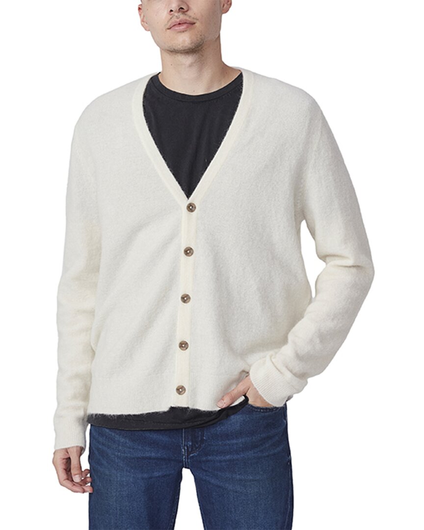Paige Homann Wool & Mohair-blend Cardigan In White