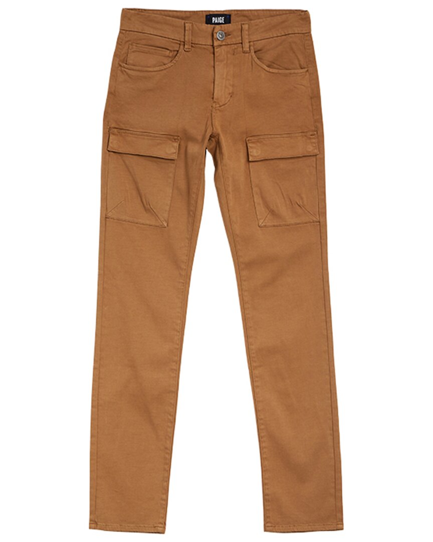 Shop Paige Dylan Cargo Pant In Brown