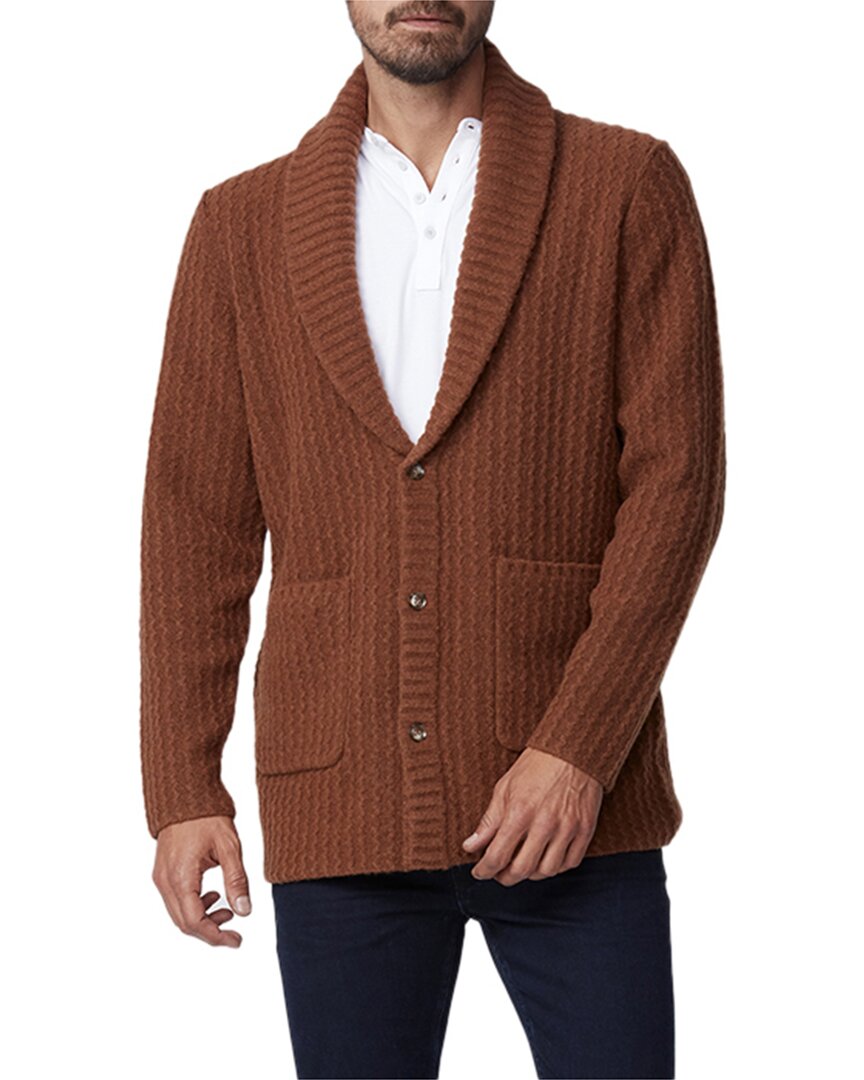 Shop Paige Stokely Wool & Camel-blend Cardigan