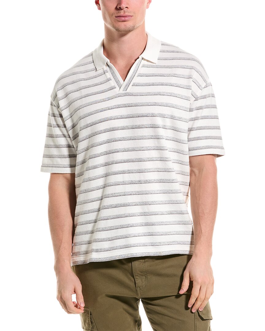 Shop Ted Baker Favart Oversized Polo In Brown
