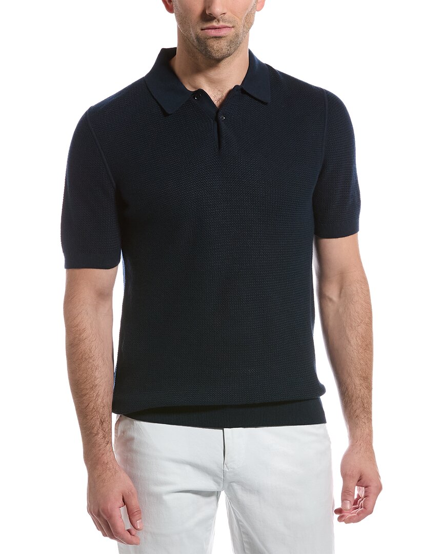 Shop Ted Baker Imago Polo Shirt In Blue