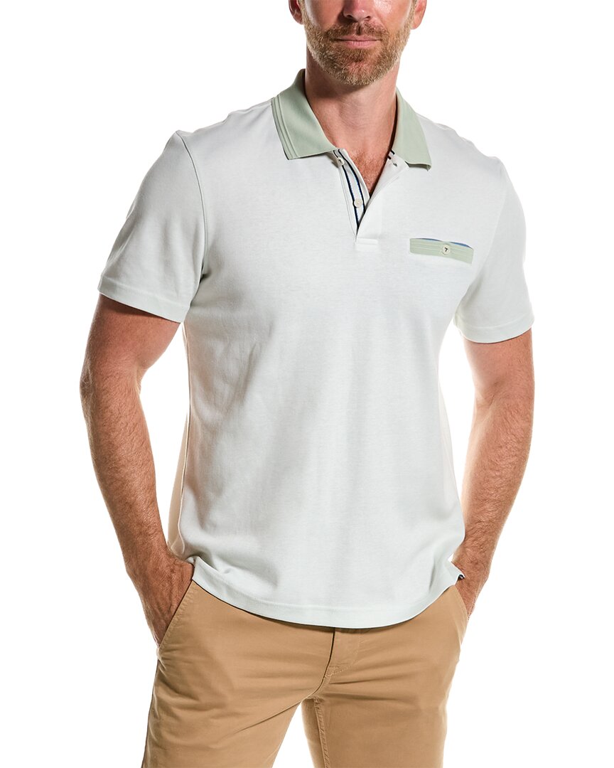 Shop Ted Baker Rancho Regular Fit Polo Shirt In Green