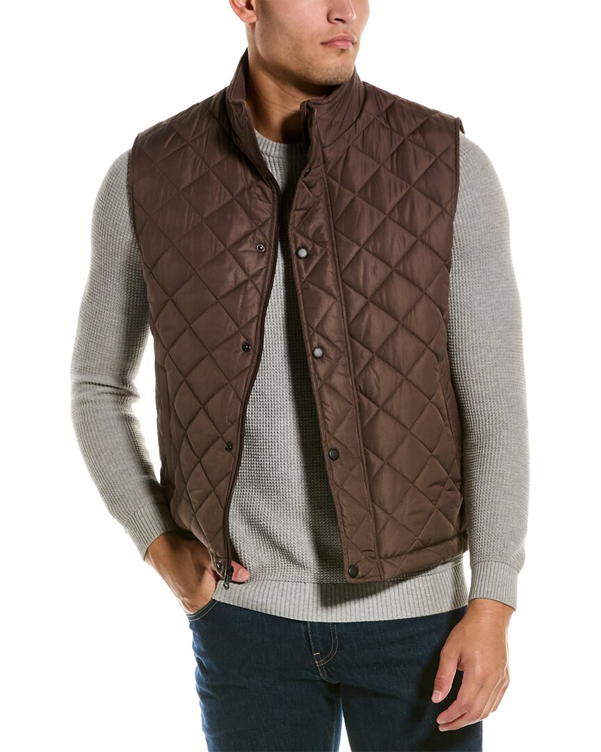 Cole Haan Men's Mockneck Quilted Vest