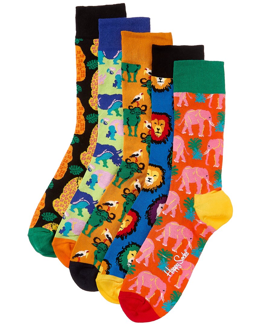 Happy Socks 5-pack The Big Five Gift Set In Multi