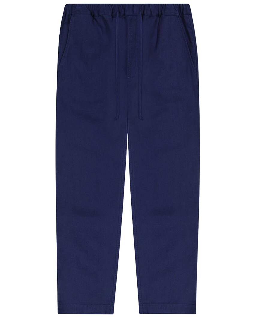 Goodlife Clothing Essential Linen -blend Pant In Blue