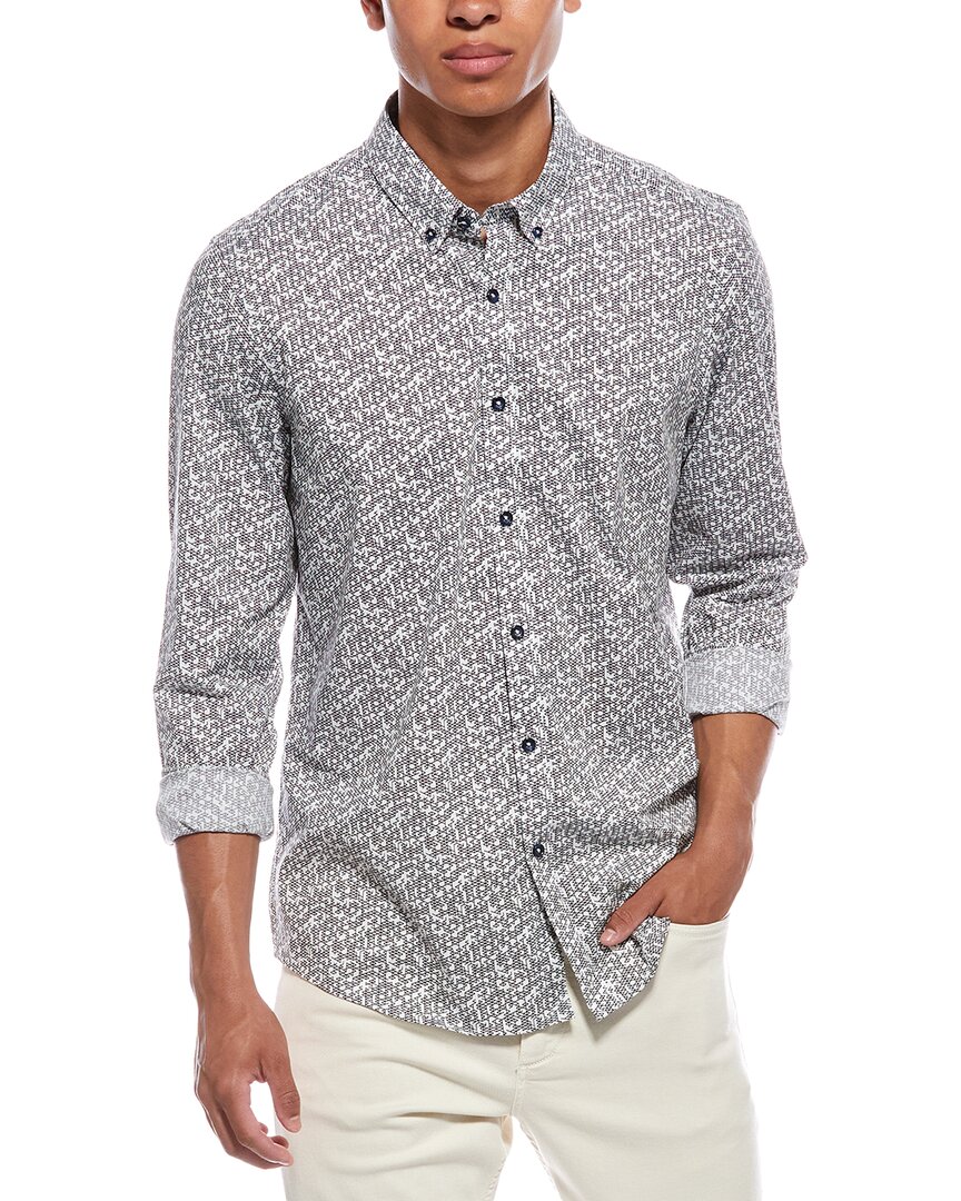 Paisley & Gray Brian Slim Fit Shirt In Blue