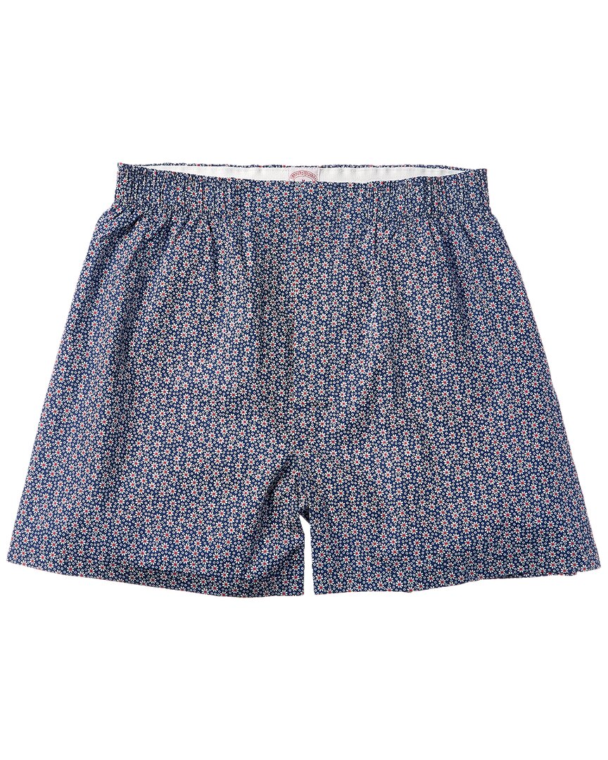 Shop Brooks Brothers Boxer In Blue