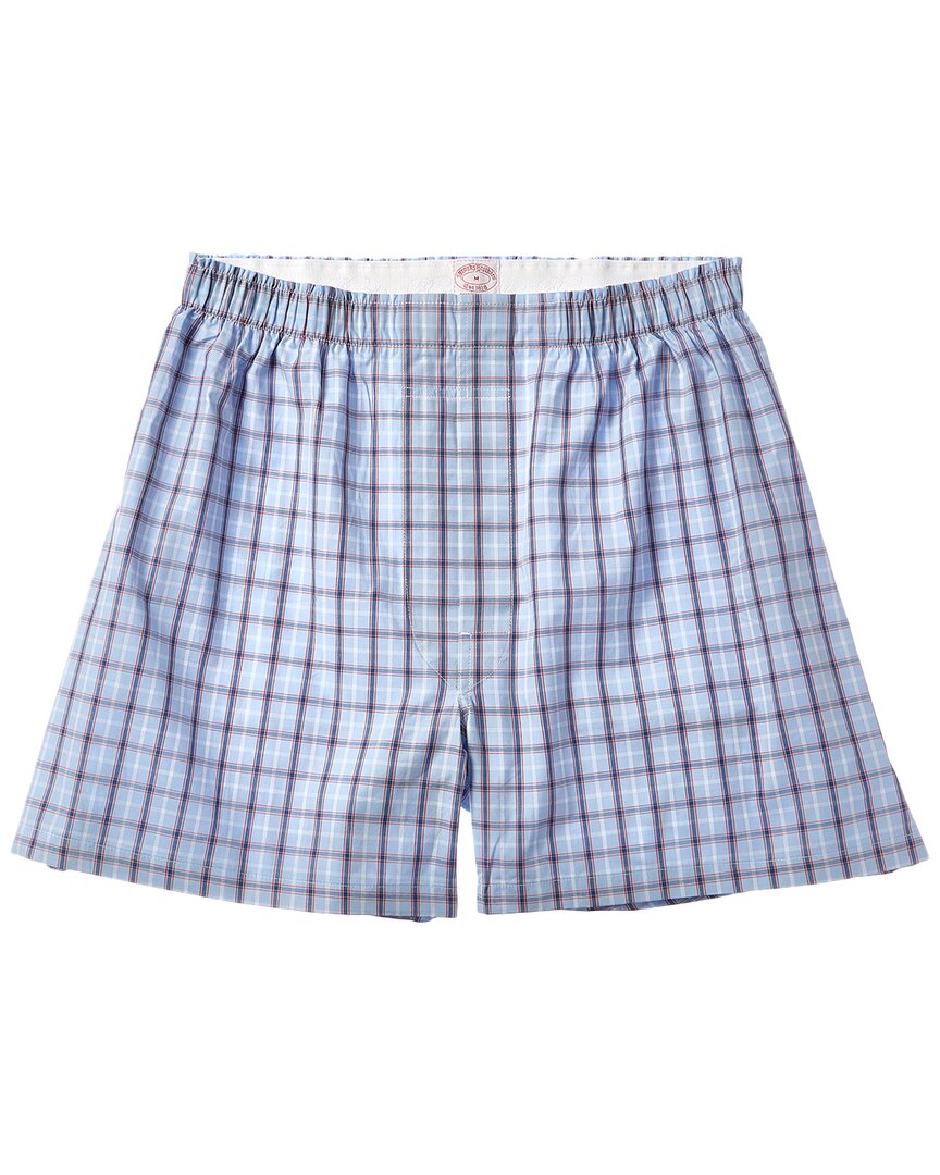 Shop Brooks Brothers Boxer In Blue