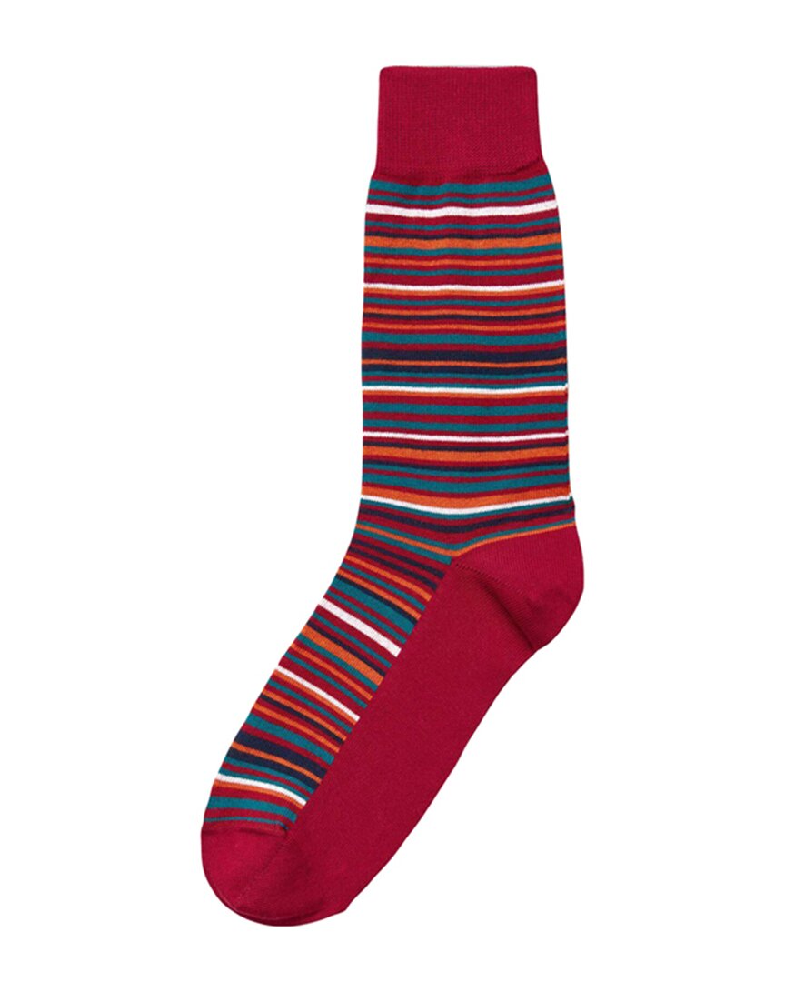Charles Tyrwhitt Design Sock In Red