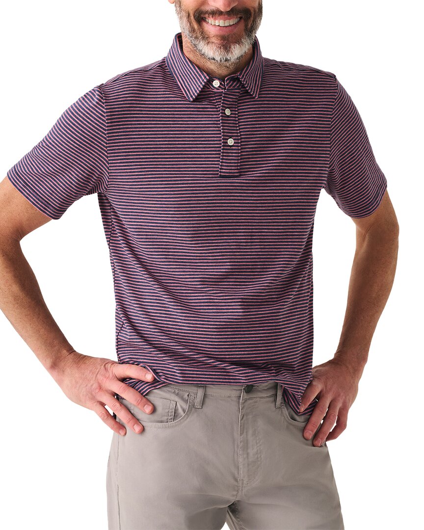 Faherty Movement Polo Shirt In Multi