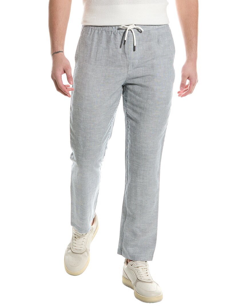 Shop Onia Air Linen-blend Pull-on Pant