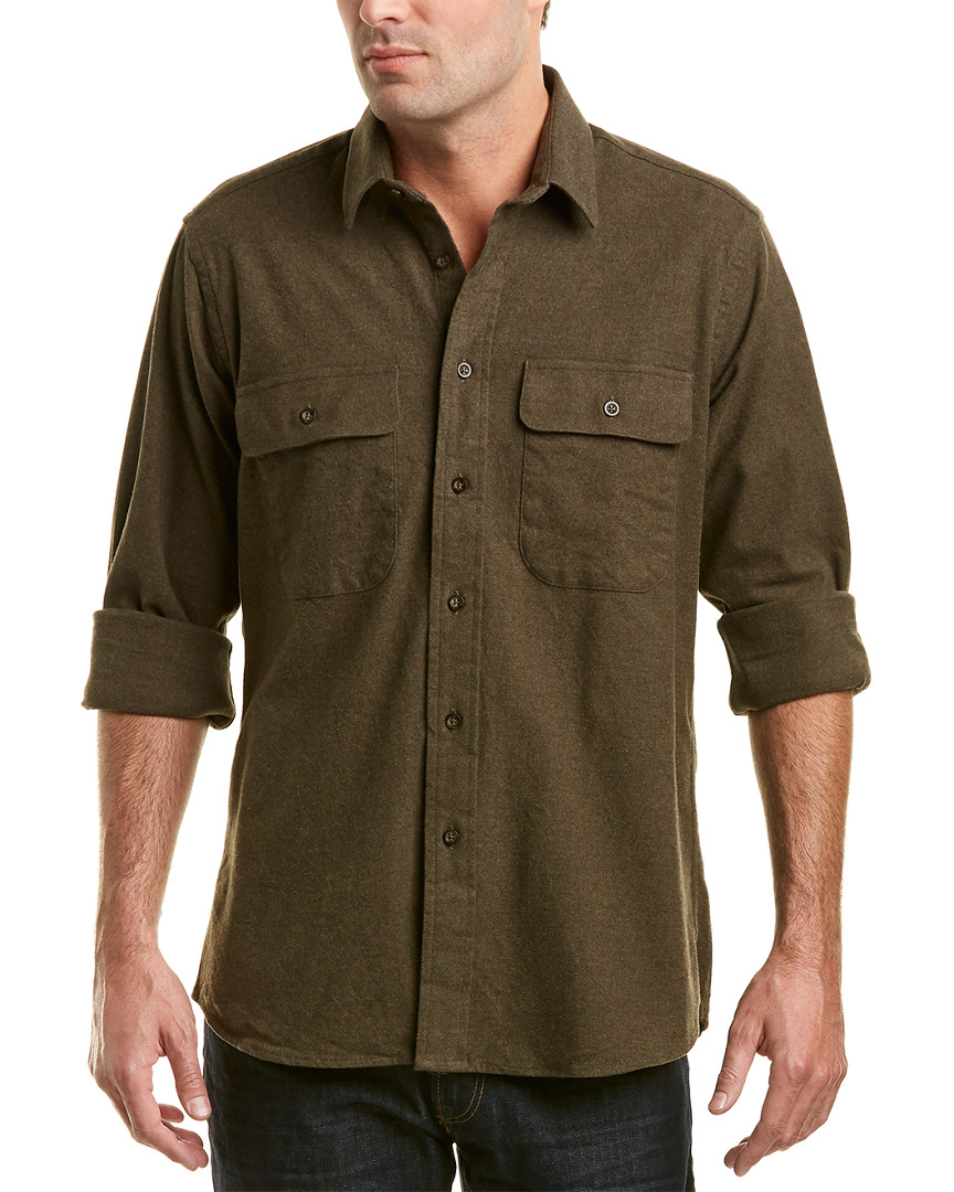 golf shirt and khakis