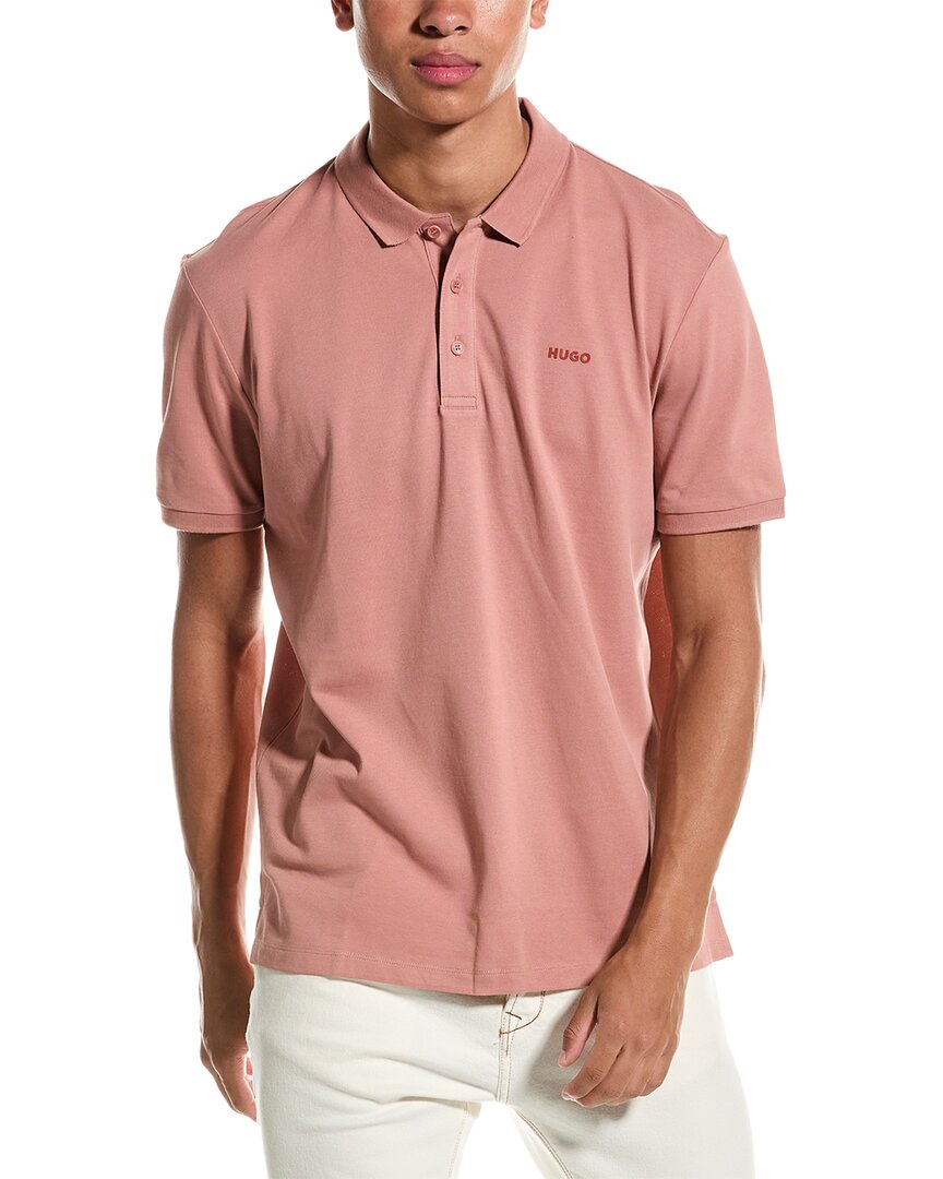 Hugo Boss Hugo  Donos Polo Shirt In Pink