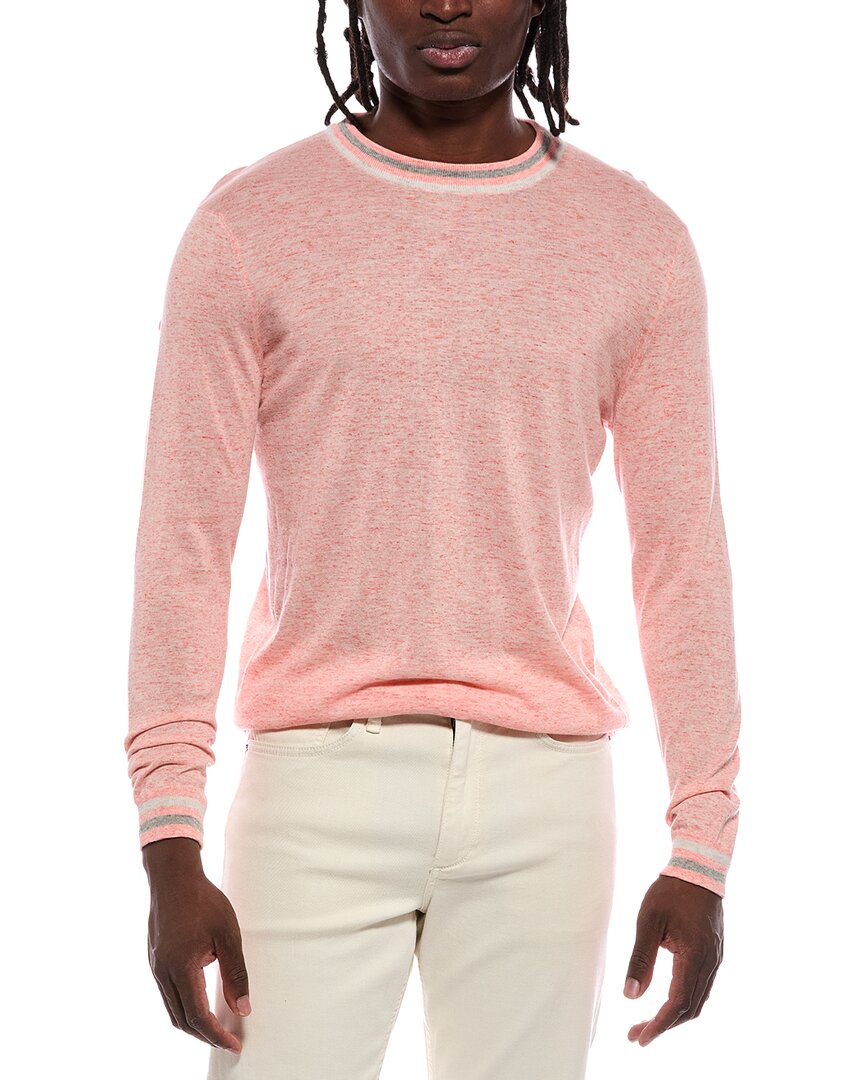 Autumn Cashmere Striped Trims T-shirt In Multi