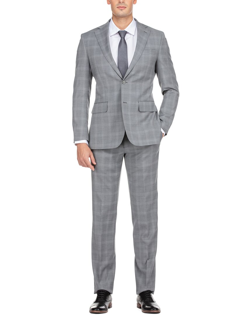 ENGLISH LAUNDRY ENGLISH LAUNDRY 2PC WOOL-BLEND SUIT