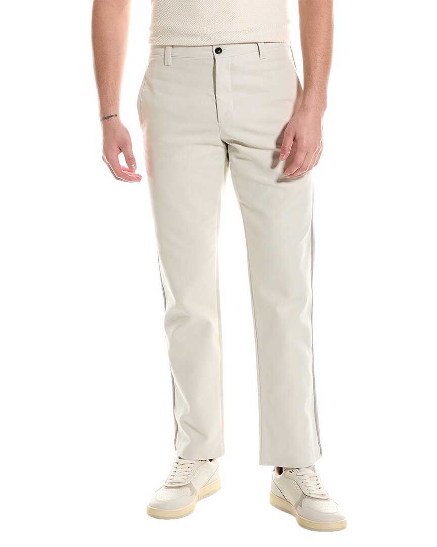 Shop Ted Baker Leyden Straight Fit Trouser In White