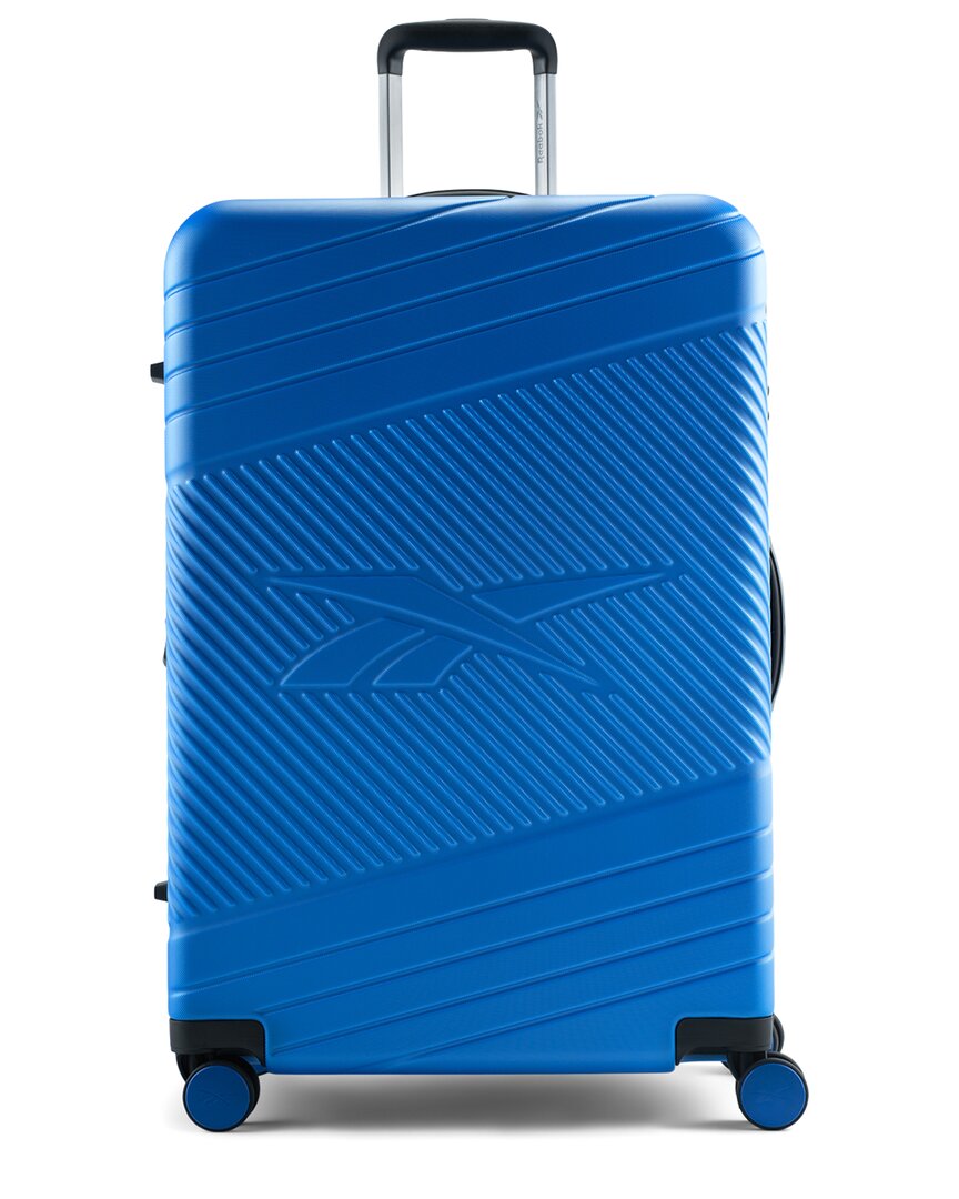 Reebok Go Collection Expandable 28in Large Size Luggage In Blue