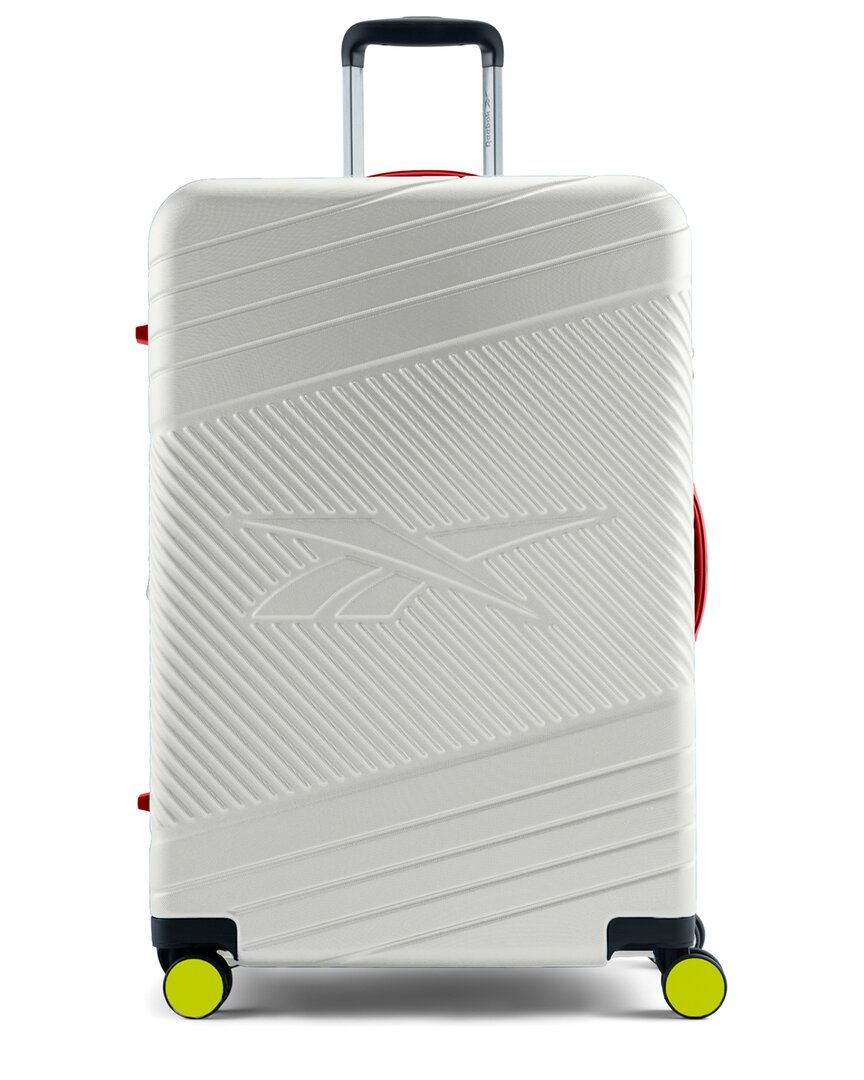 Reebok Go Collection Expandable 28in Large Size Luggage In White