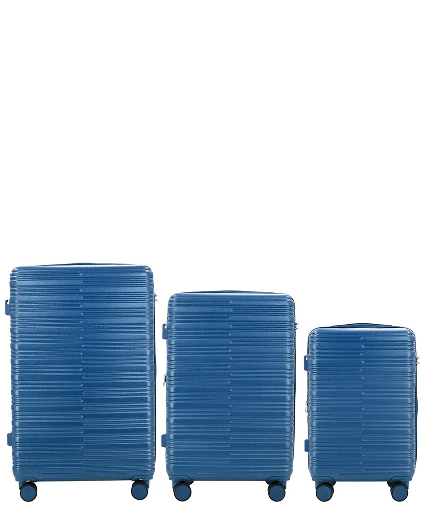 IZOD IZOD CAMELLIA 3PC PREMIUM LIGHTWEIGHT LUGGAGE SET