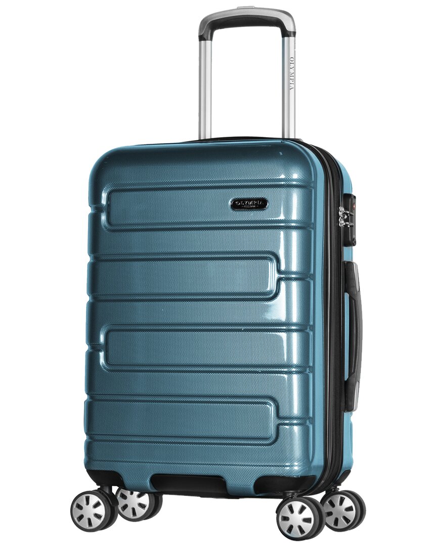 Olympia Usa Nema 21in Expandable Carry-on Spinner In Green