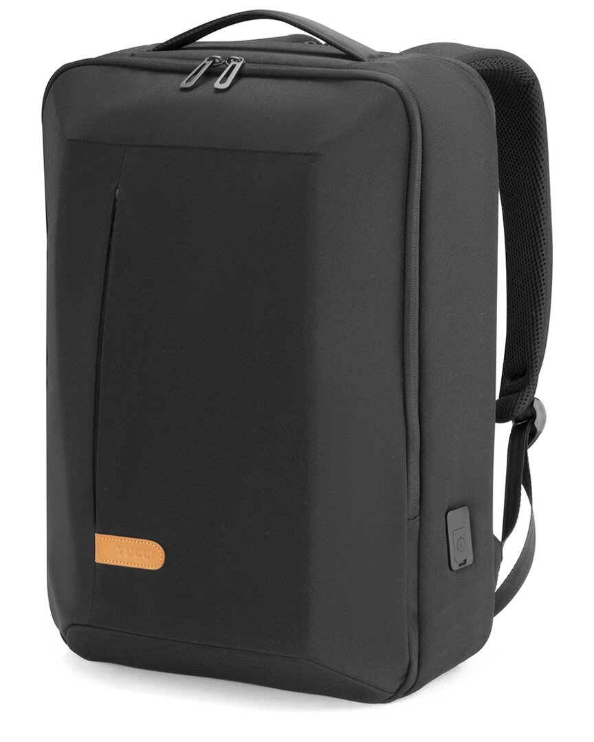 Tucci Italy Blazebag Backpack In Black