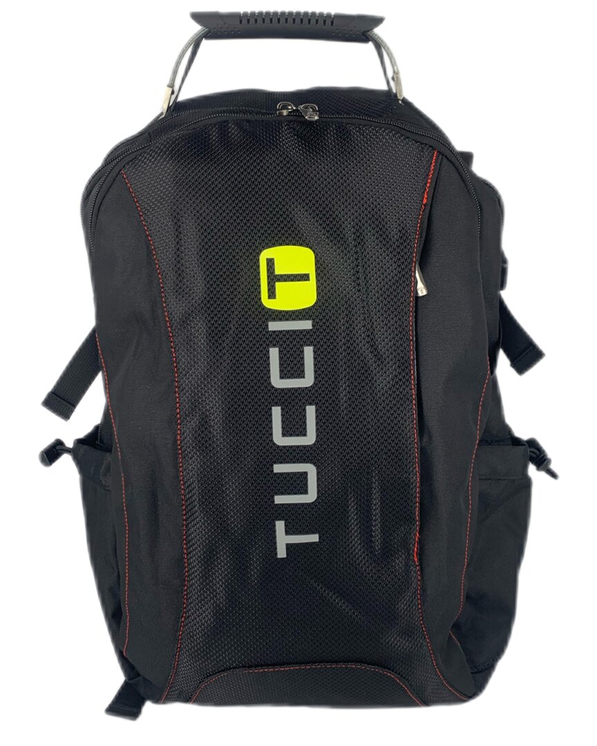 Tucci Italy Roamer Backpack In Grey