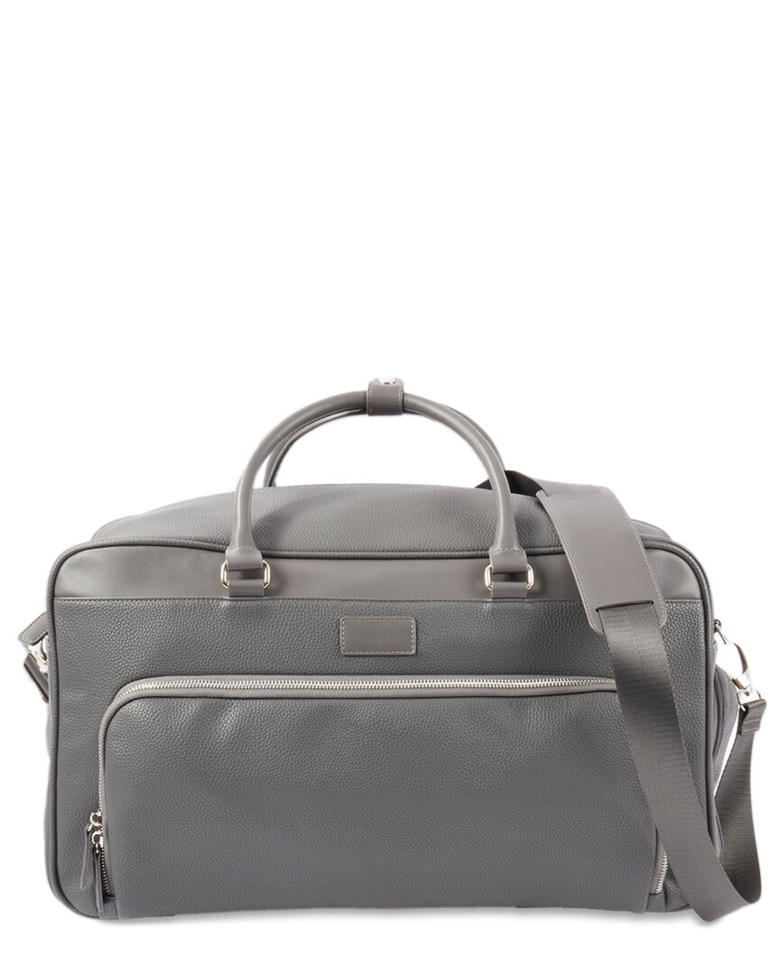 Bey-berk Berlin Weekender In Grey