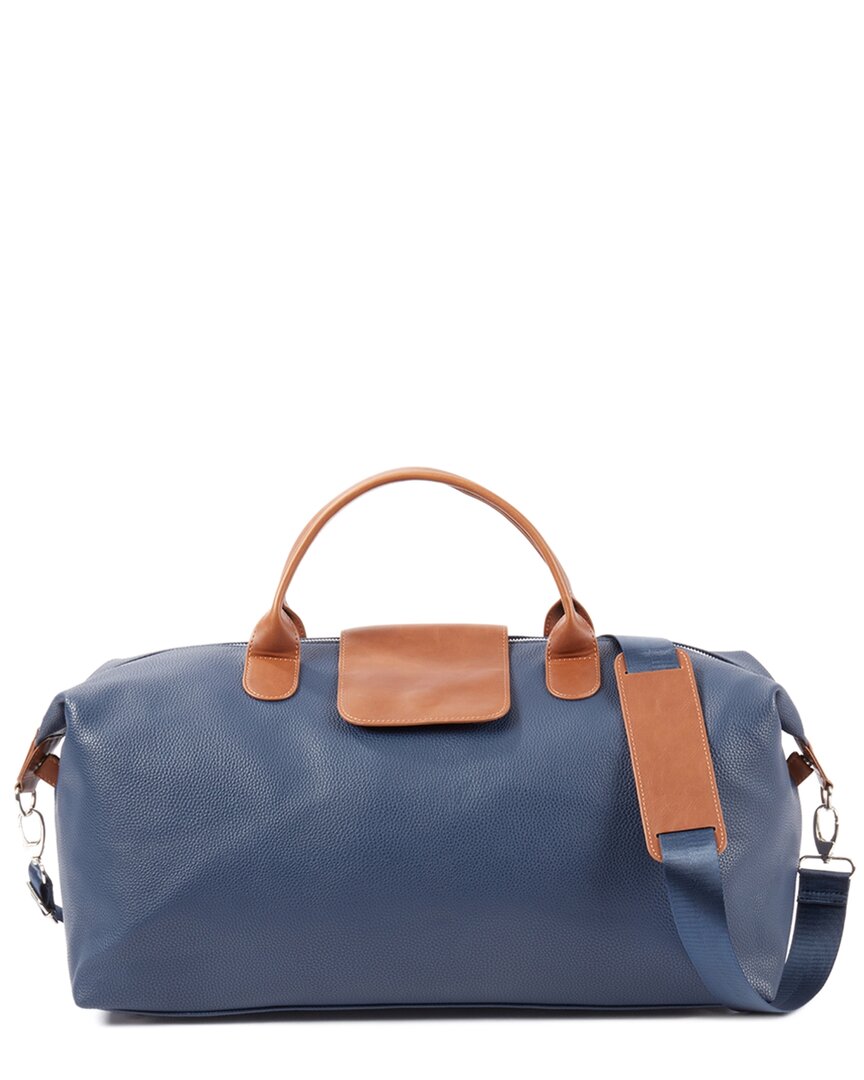 Bey-berk Vienna Duffel In Navy