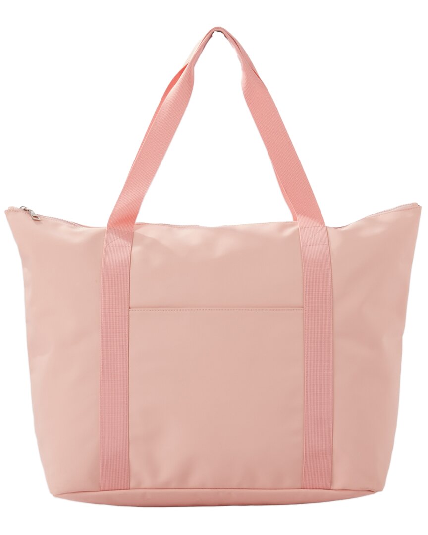 Shop Bey-berk Capri Tote In Pink