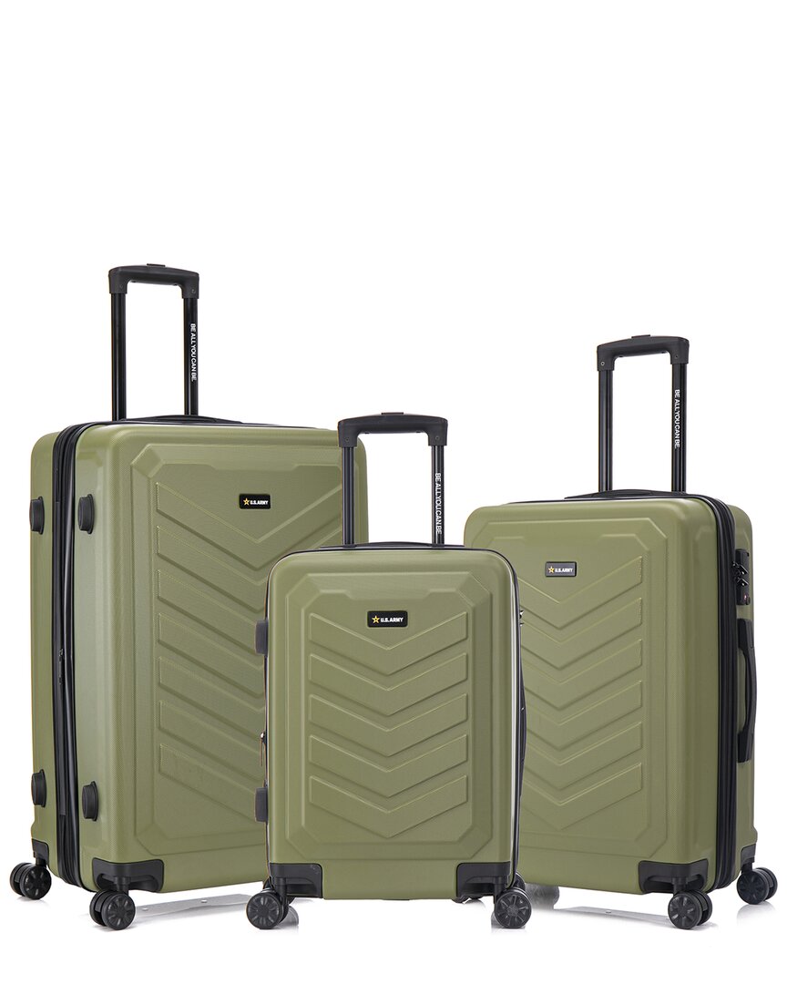 Us Army U.s. Army Fox Pro 3pc Luggage Set