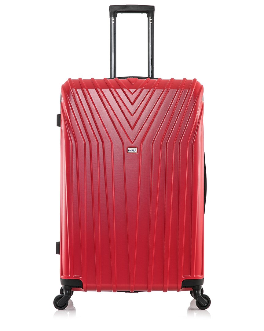 Inusa Vasty Lightweight Hardside Spinner 28in In Red