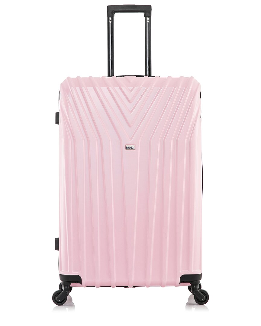 Inusa Vasty Lightweight Hardside Spinner 28in In Pink
