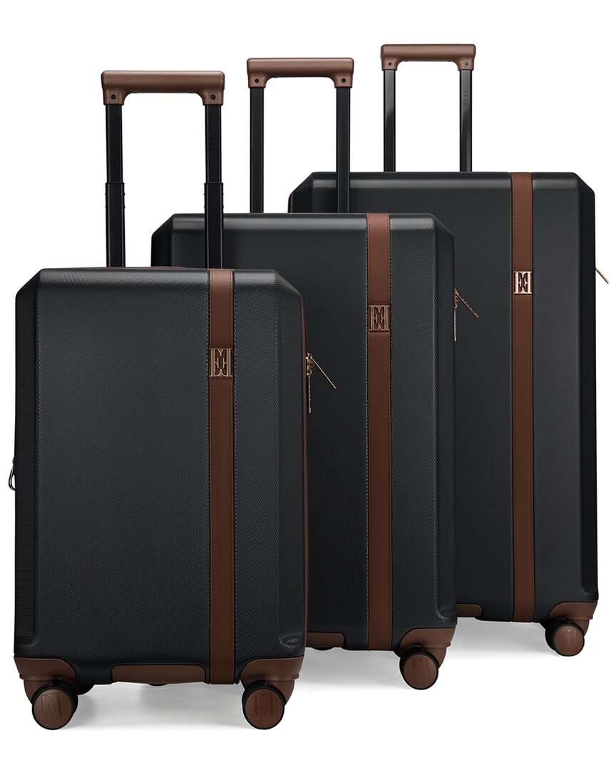 Elle Luxe Journey 3 Piece Expandable Retro Spinner