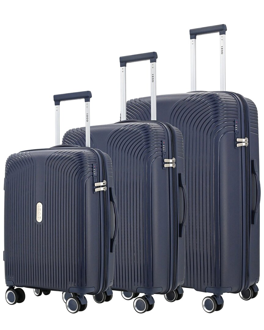 Izod Sabina 3pc Premium Lightweight Hard Shell Luggage Set