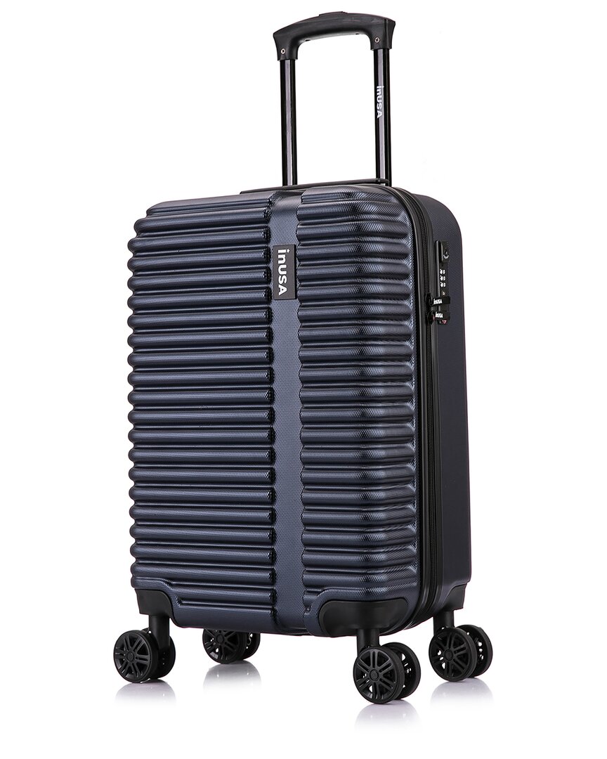 Inusa Ally Lightweight Hardside 20in Carry-on In Blue