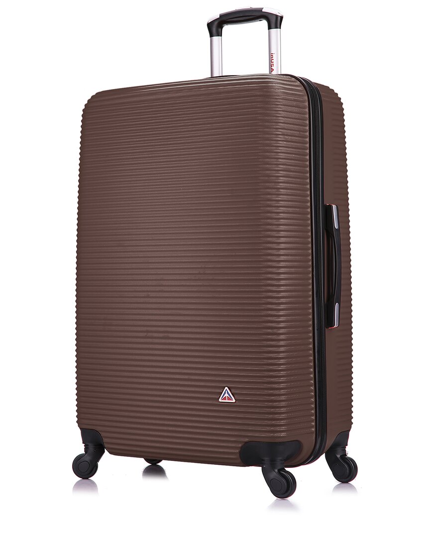 Inusa Royal Lightweight Hardside Luggage 28in In Brown