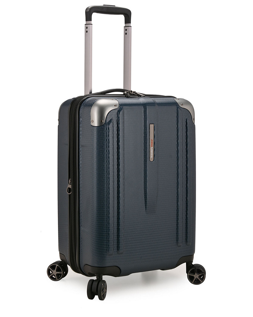 Traveler's Choice New London Ii 22in Hardside Expandable Spinner Luggage In Blue