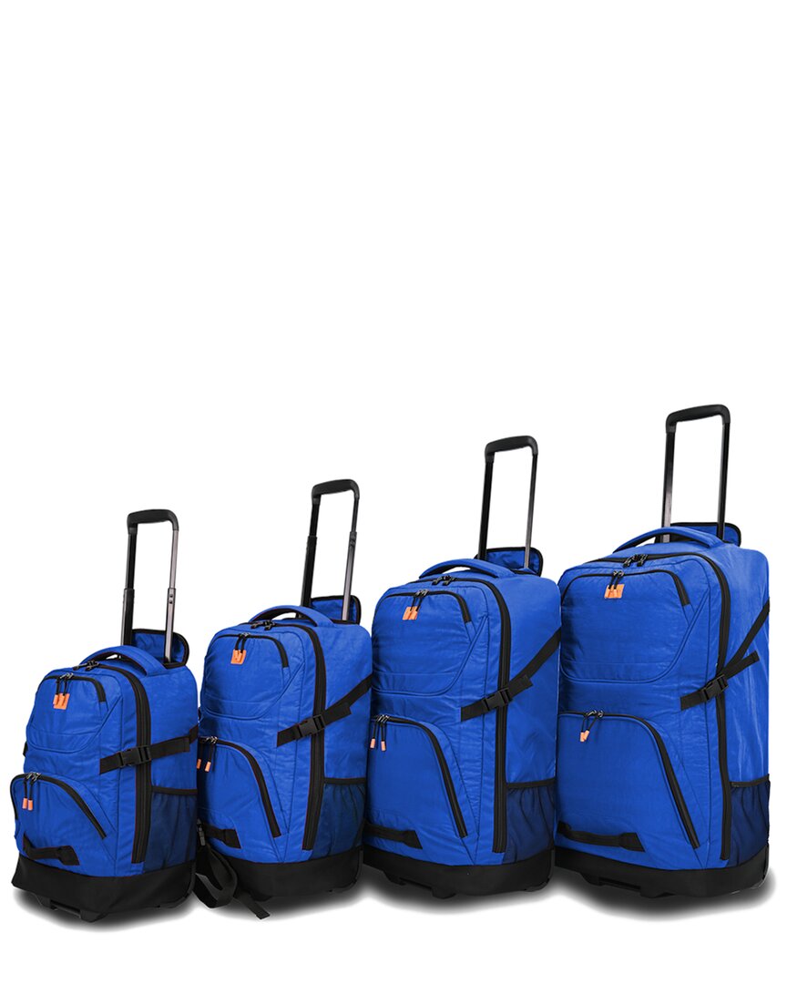 Tucci Italy Imbronciata 4pc Expandable Luggage Set