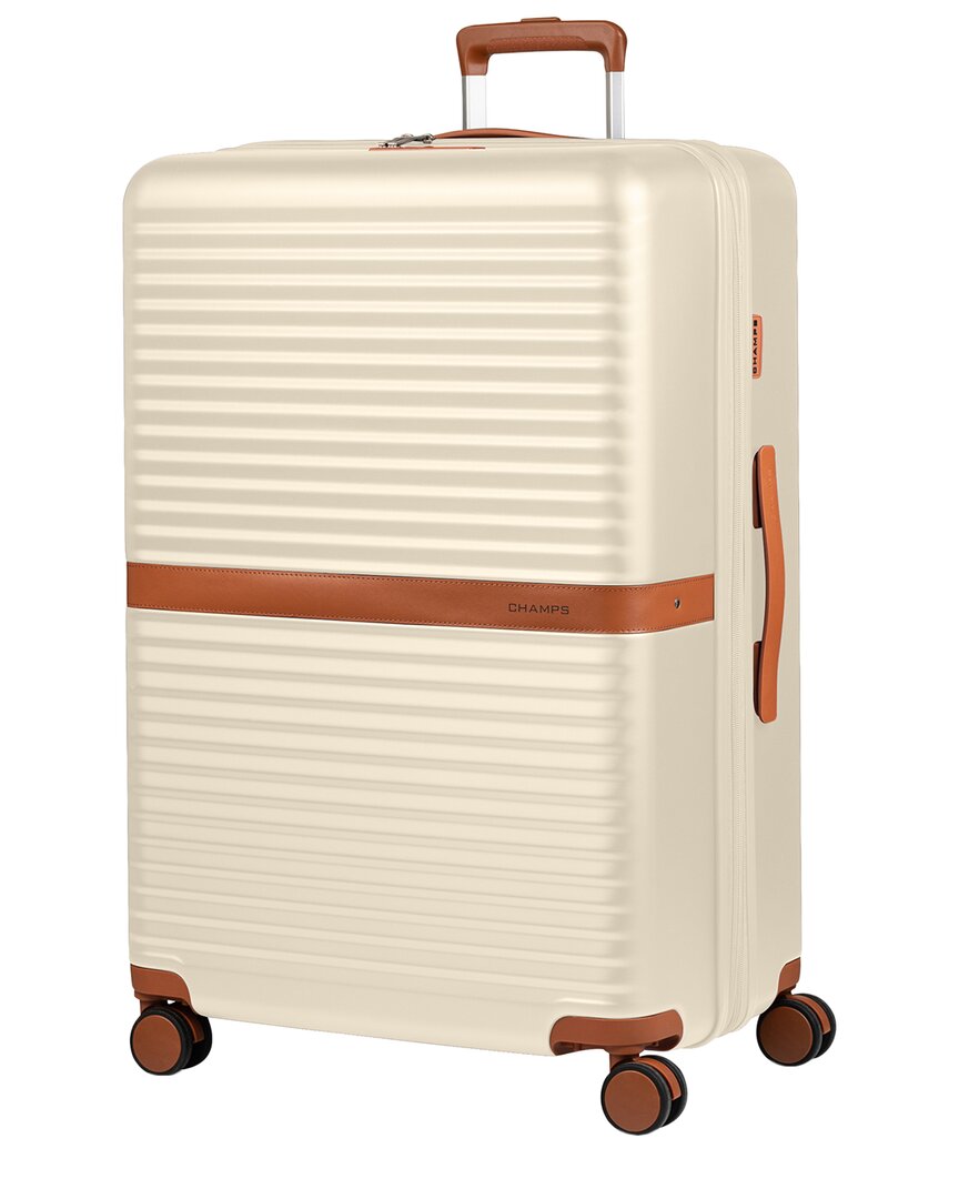 Champs Vintage Ii Large Expandable Hard Case In White