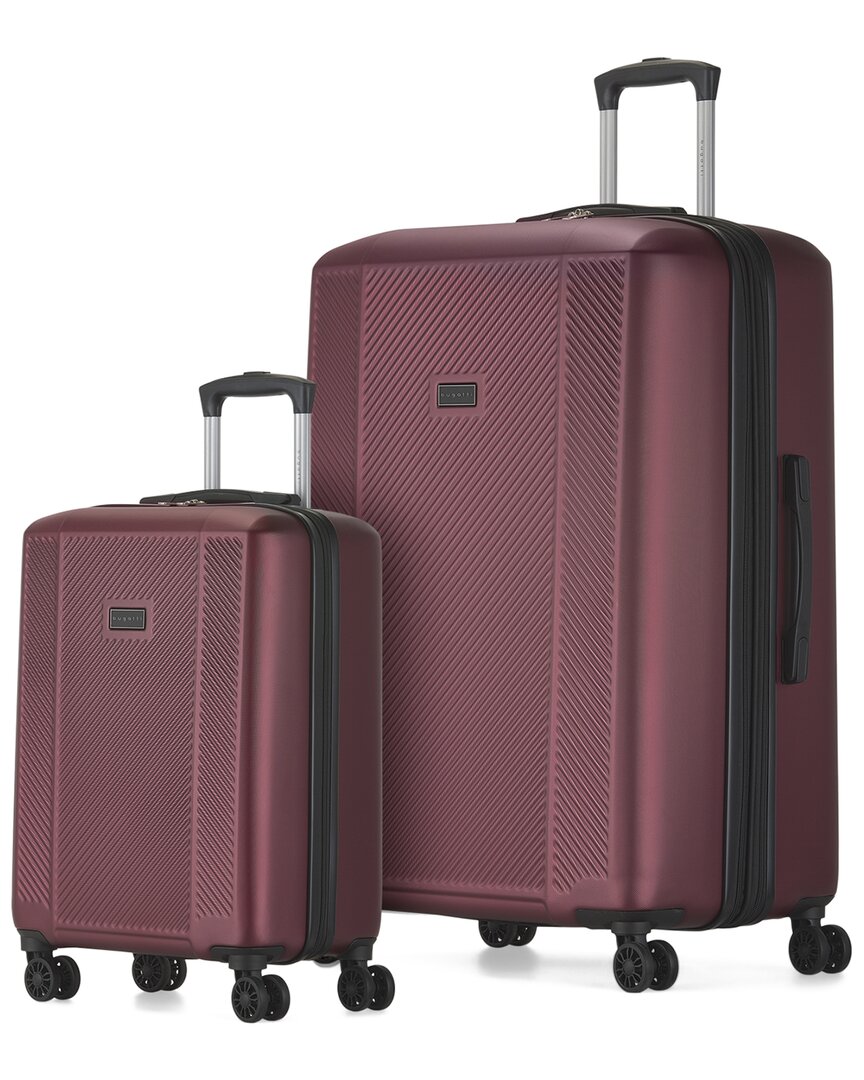 Bugatti Manchester 2pc Hardside Expandable Luggage Set In Red