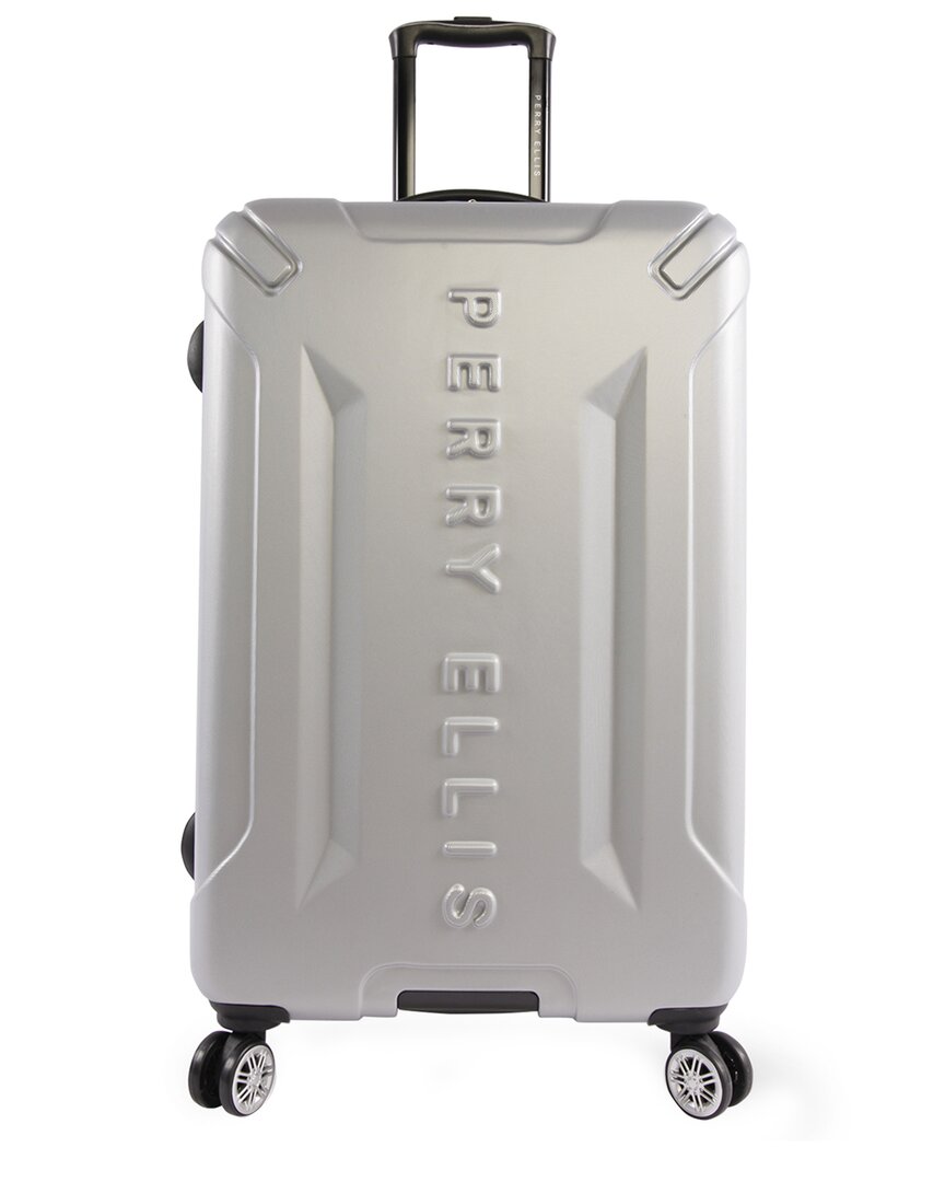 Perry Ellis Delancey 2 29in Large Spinner Luggage In Gray