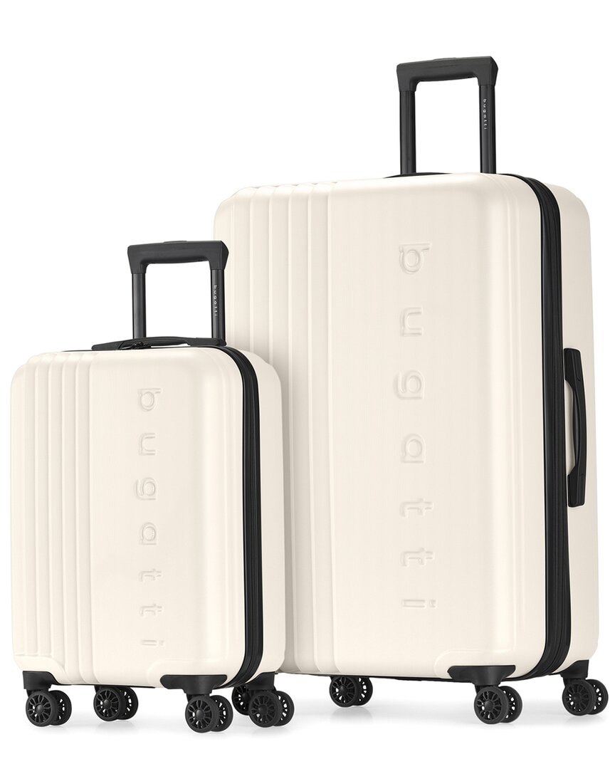 Bugatti The Classic Expandable 2pc Luggage Set In Blue