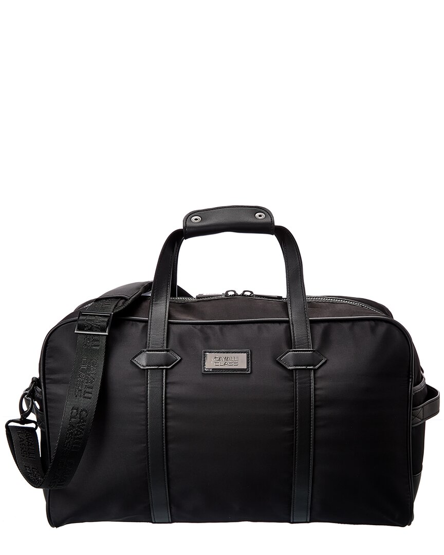 Cavalli Class 19in Unisex Duffel Bag In Black