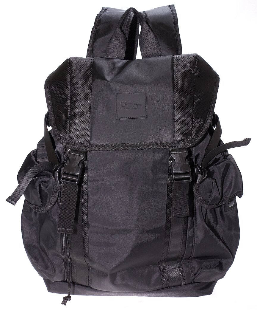 Cavalli Class Sport Utility Laptop Backpack In Black | ModeSens