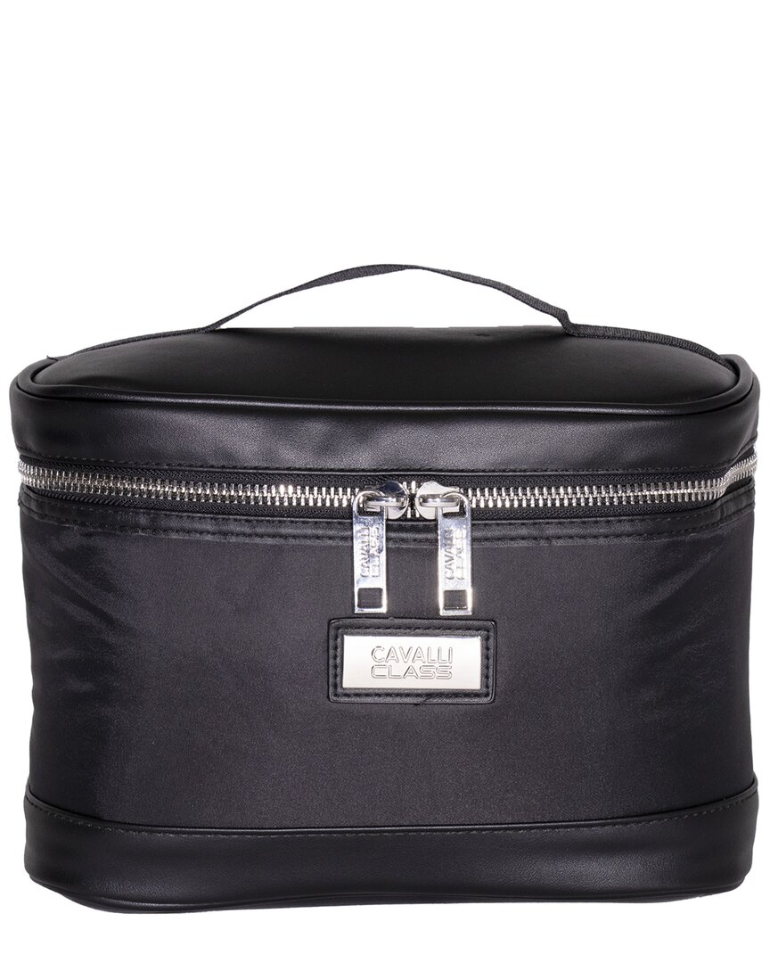 Cavalli Class Perfect Cosmetic Bag In Black